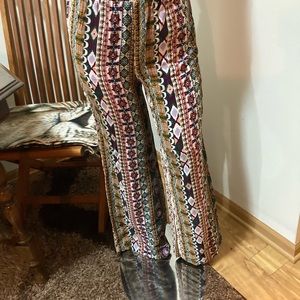 Wide leg soft pants